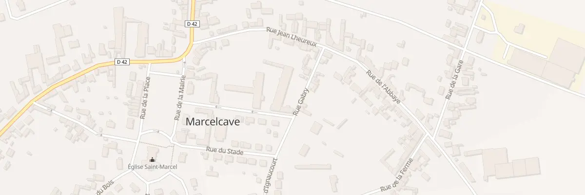 Plan du 5 Rue du Huit Mai à Marcelcave