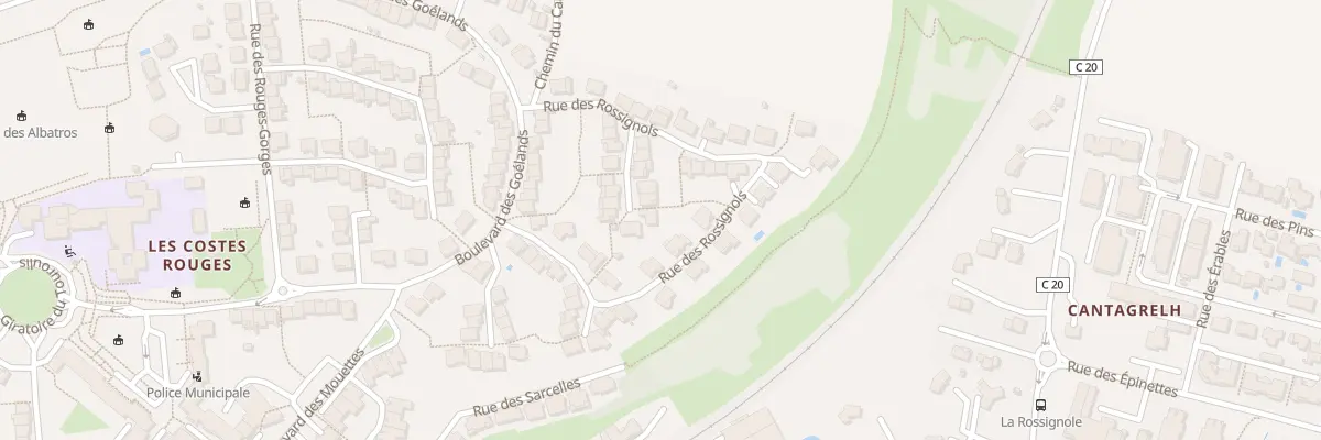 Plan du 11 Rue des Chardonnerets à Onet-le-Château
