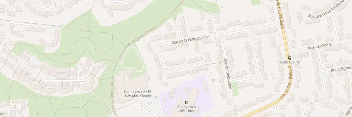 Plan du 47 Rue de la Folle Avoine à Combs-la-Ville