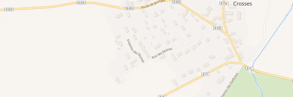 Plan du 19 Rue des Moines à Crosses