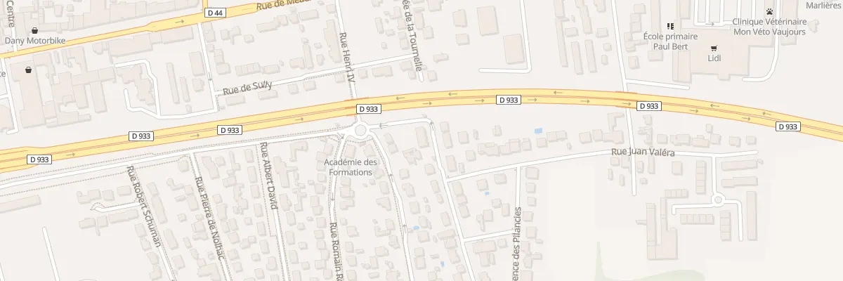Plan du 4 Rue de la Tournelle à Vaujours
