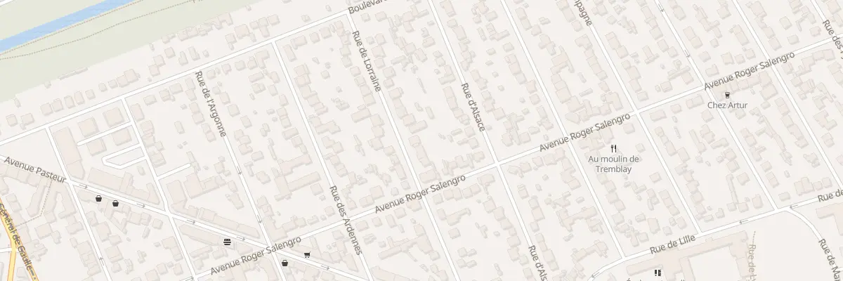Plan du 23 Rue de Lorraine à Tremblay-en-France