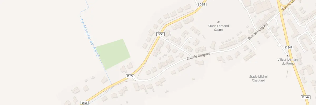 Plan du 119 Rue de la Libération à Hondschoote