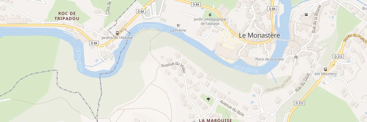 Plan du 28 Av du Vivier au Monastère
