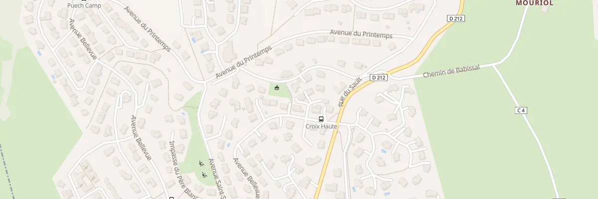 Plan du 9 All Bellevue au Monastère