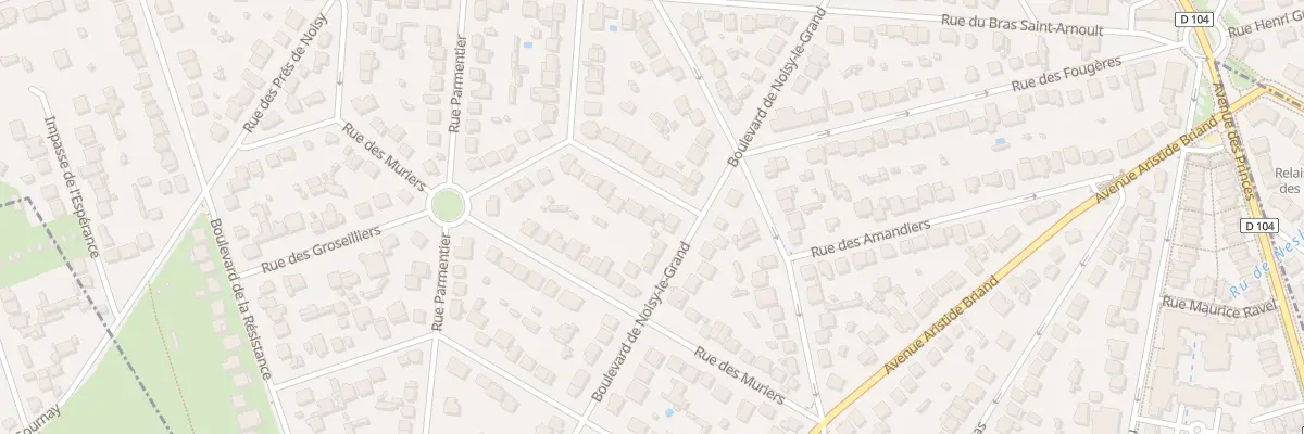 Plan du 24 Rue de la Patte d’Oie à Gournay-sur-Marne