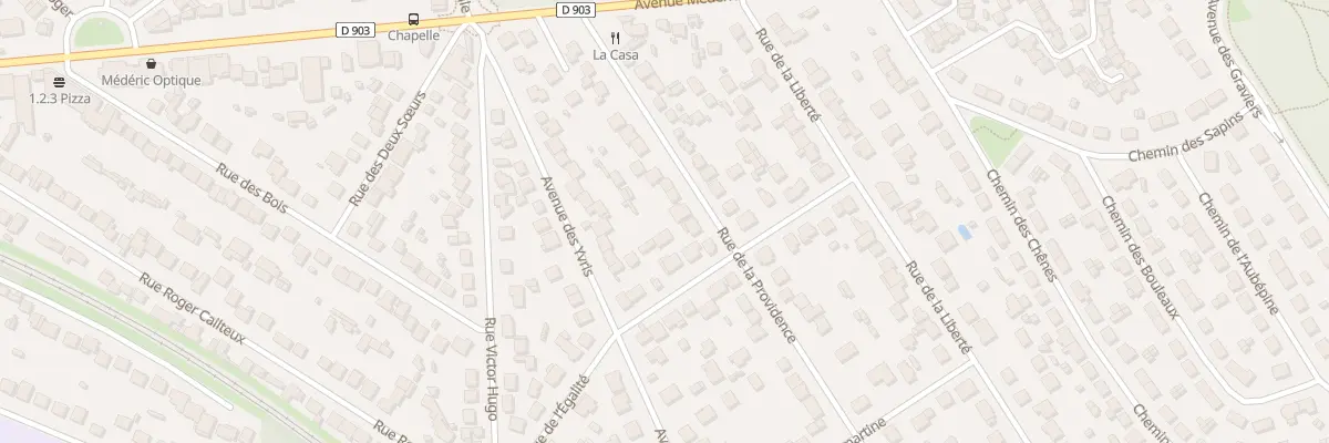 Plan du 20 Rue de la Providence à Noisy-le-Grand