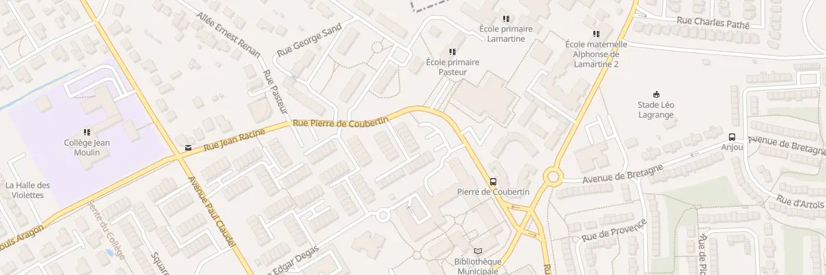 Plan du 7 Sq Chateaubriand à La Queue-en-Brie