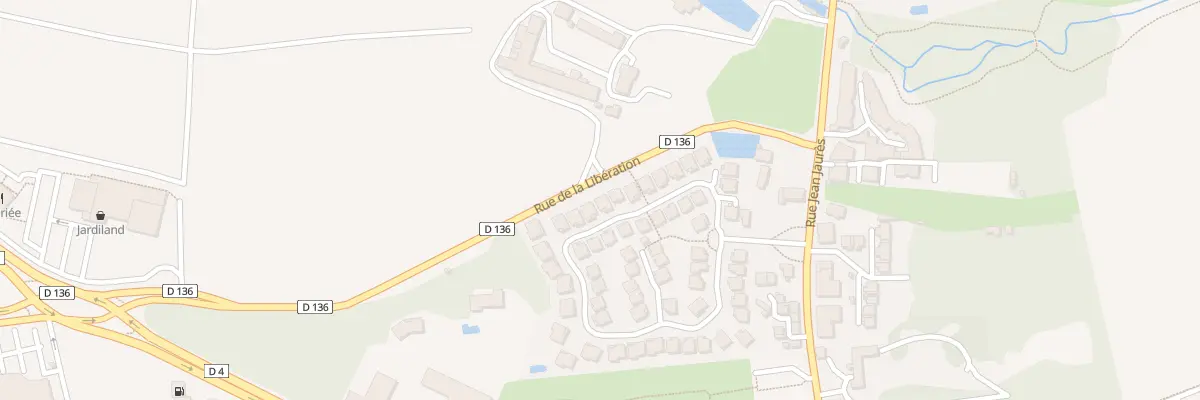 Plan du 23 Rue Henri Rouart à La Queue-en-Brie