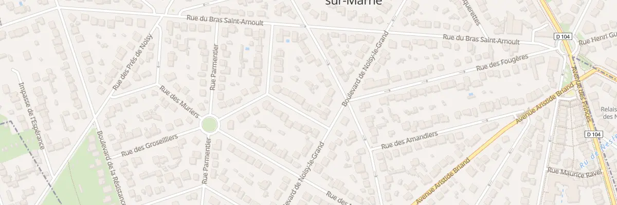 Plan du 17 Rue de la Patte d’Oie à Gournay-sur-Marne