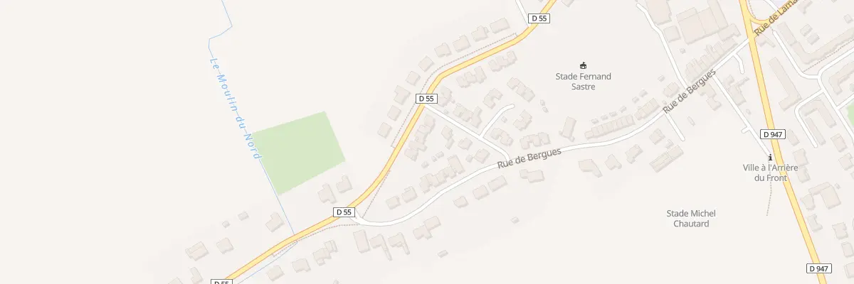 Plan du 117 Rue de la Libération à Hondschoote