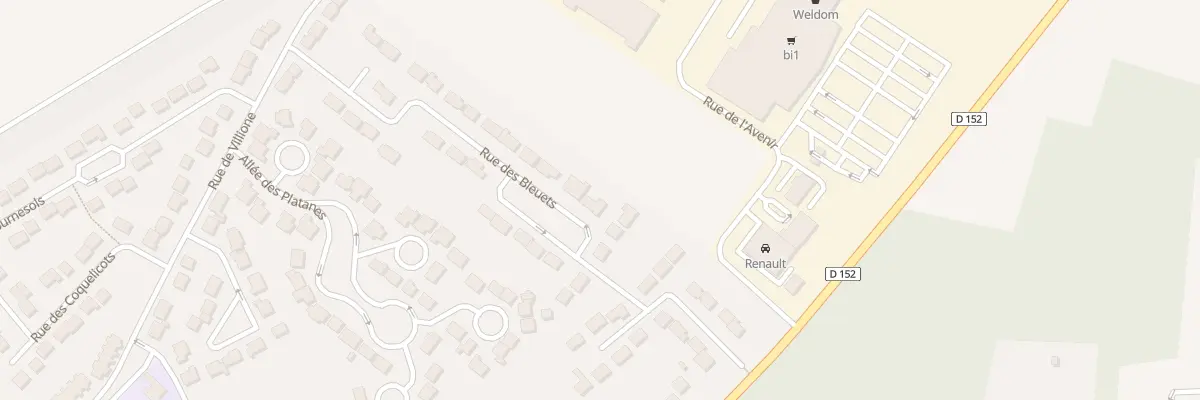 Plan du 21 Rue des Bleuets à La Chapelle-la-Reine