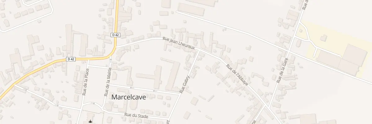 Plan du 24 Rue Jean Lheureux à Marcelcave