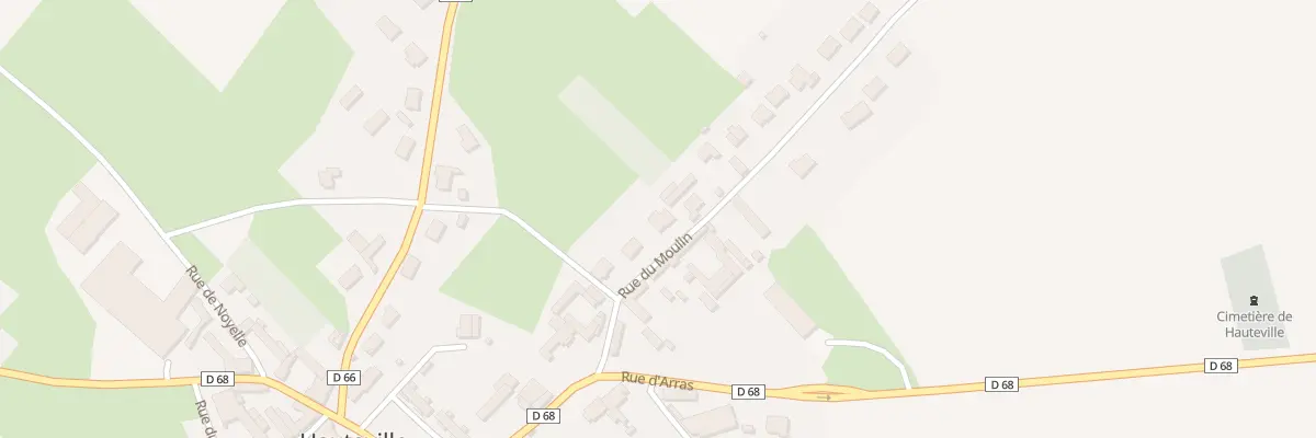 Plan du 7 Rue du Moulin à Hauteville