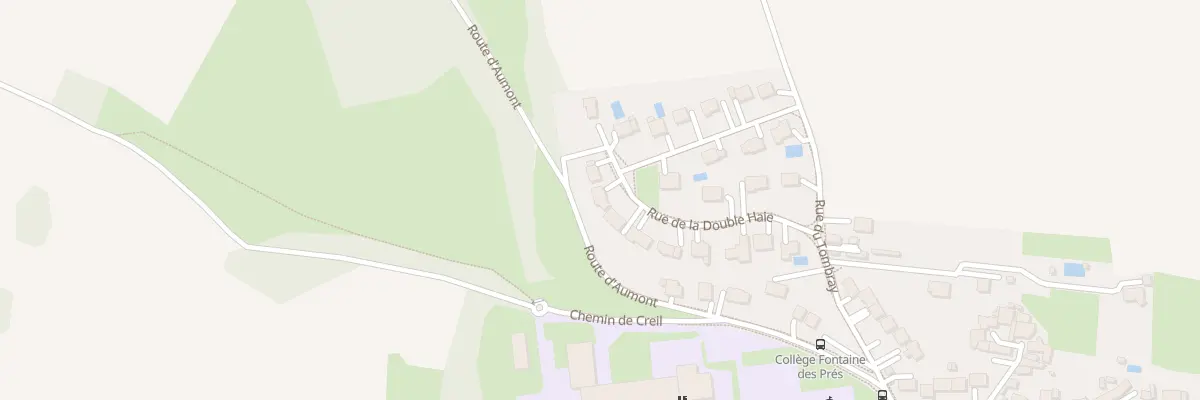 Plan du 13B Rue de la Double Haie à Senlis