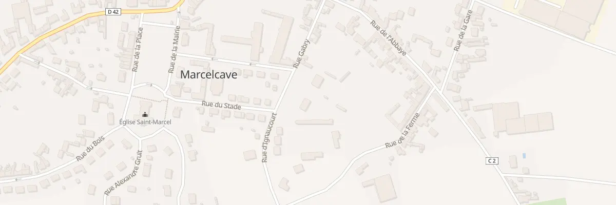 Plan du 15 Rue Gabry à Marcelcave