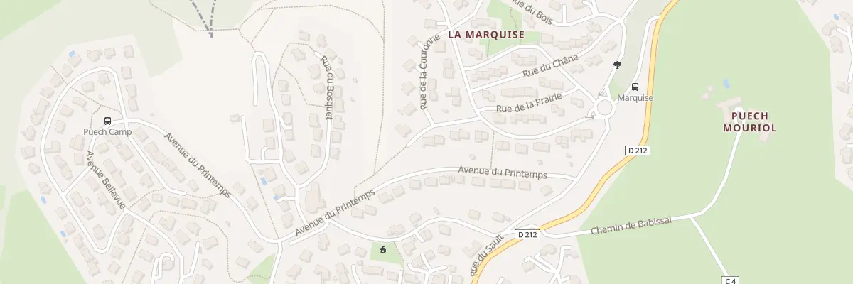 Plan du 9 Rue de la Couronne au Monastère