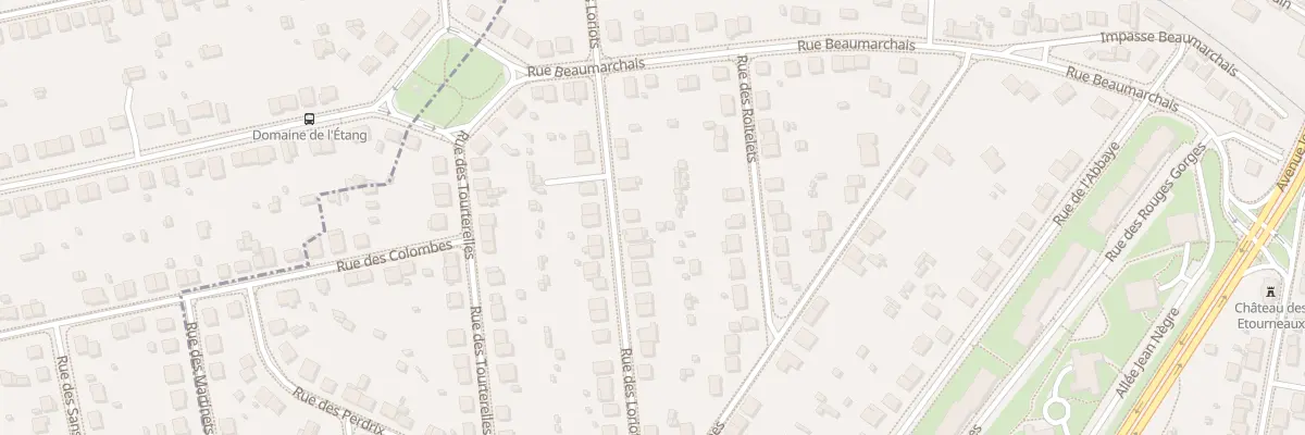 Plan du 44 Rue des Loriots à Montluçon