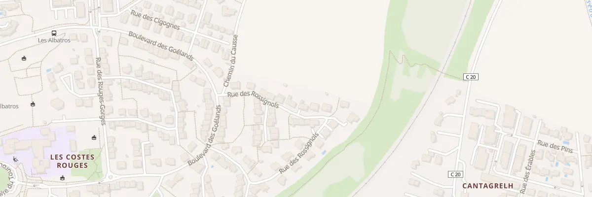 Plan du 50 Rue des Rossignols à Onet-le-Château