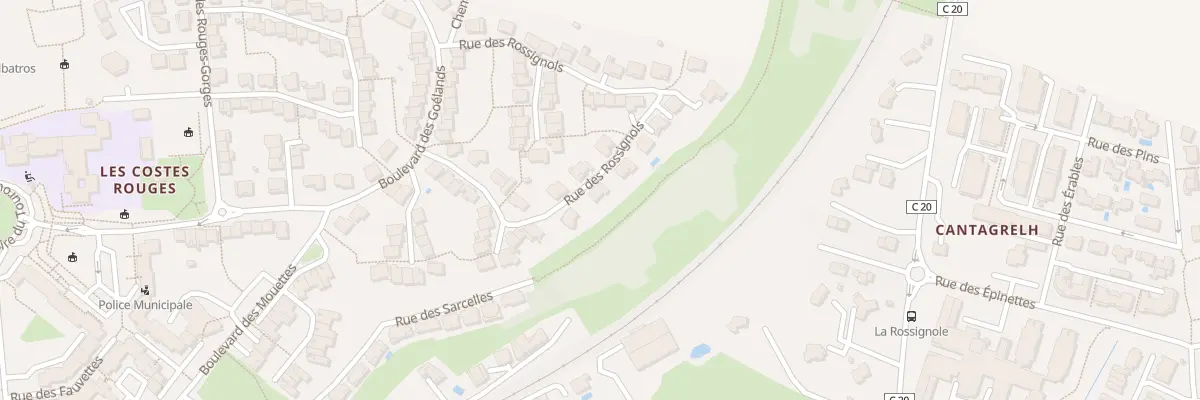 Plan du 30 Rue des Rossignols à Onet-le-Château