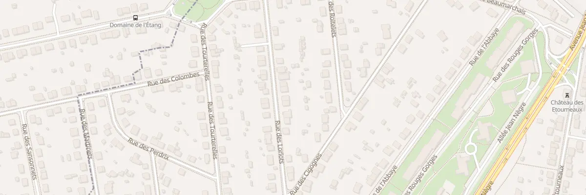 Plan du 34 Rue des Loriots à Montluçon