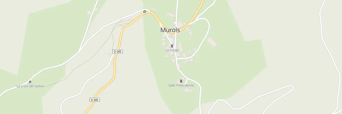 Plan du 5014 Murols à Murols