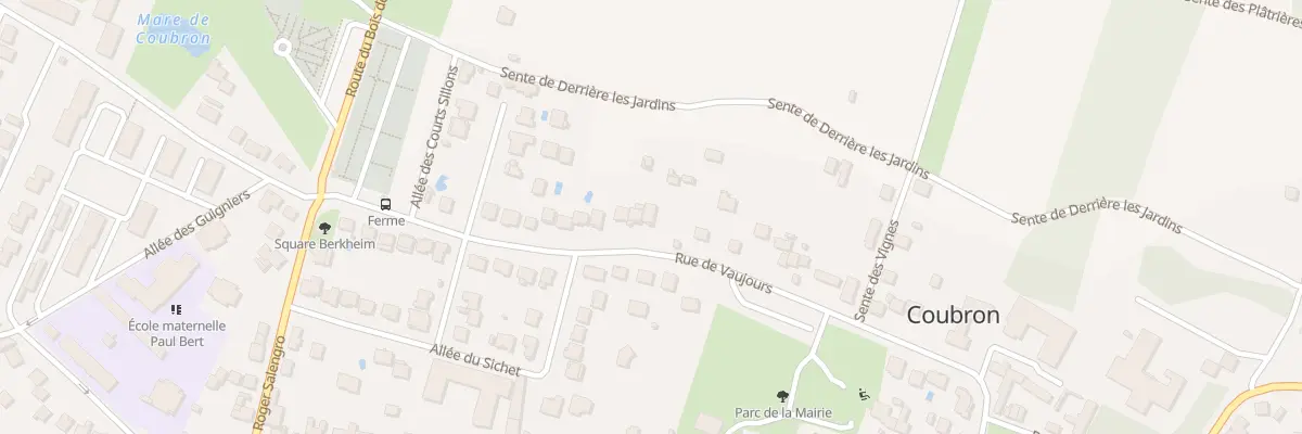 Plan du 54 Rue de Vaujours à Coubron