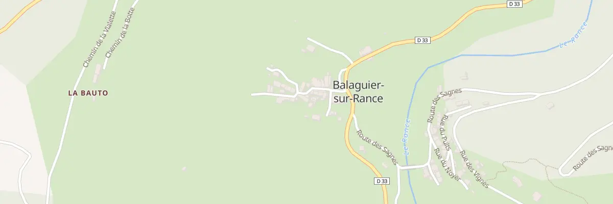 Plan du 5013 Balaguier sur Rance à Balaguier-sur-Rance