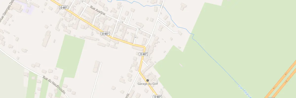Plan du 3B Rue de Mortefontaine à Thiers-sur-Thève