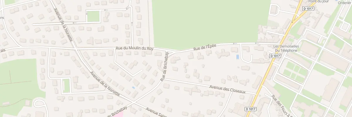 Plan du 37 Rue de l’Epée à Senlis