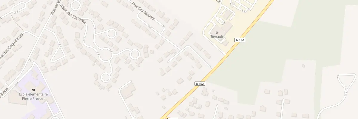 Plan du 40 Rue des Bleuets à La Chapelle-la-Reine