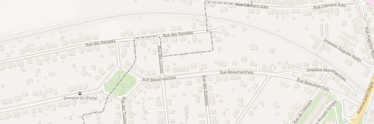 Plan du 66 Rue Beaumarchais à Montluçon