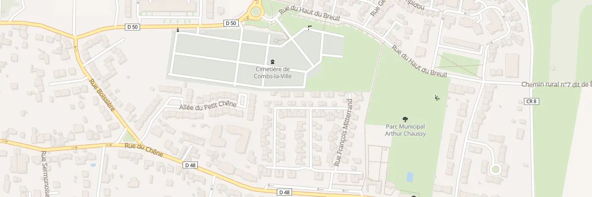 Plan du 37 Rue Francois Mitterrand à Combs-la-Ville