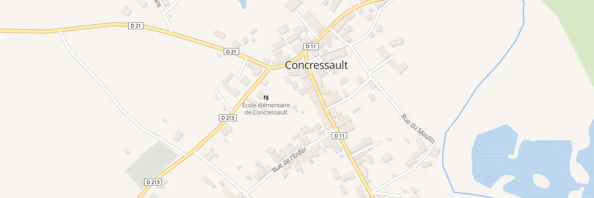 Plan du 4 Rue de Vailly à Concressault