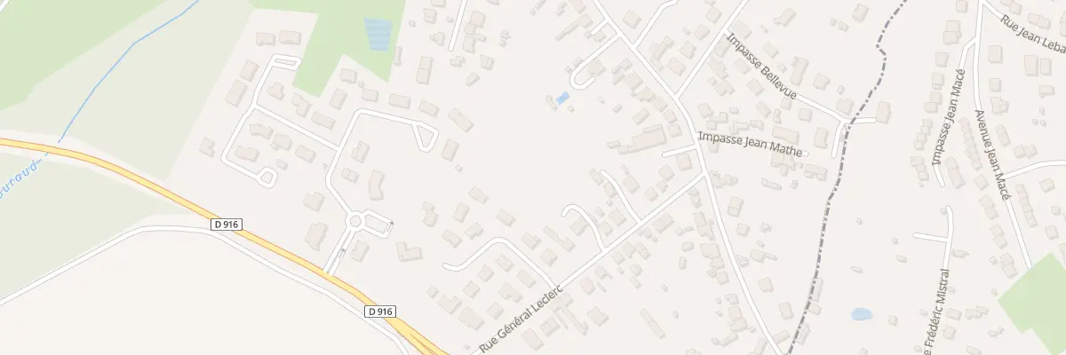 Plan du 15 Rue du Gen Leclerc à Domérat