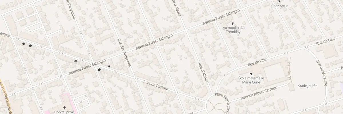 Plan du 35 Rue de Lorraine à Tremblay-en-France