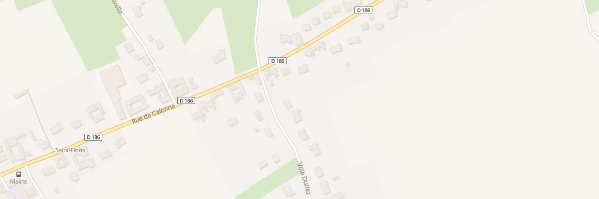 Plan du 51 Voie Duriez à Saint-Floris