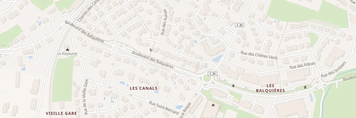 Plan du 9 Rue des Aulnes à Onet-le-Château