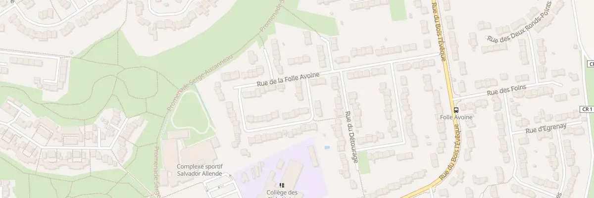 Plan du 61 Rue de la Folle Avoine à Combs-la-Ville
