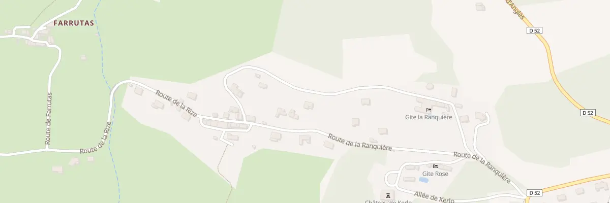 Plan du 2 Rte de le Rize à Rouairoux