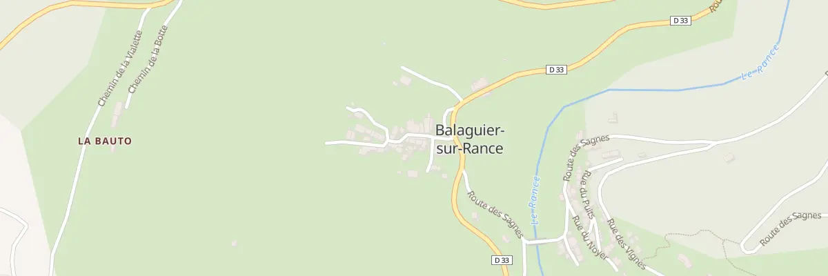 Plan du 5016 Balaguier sur Rance à Balaguier-sur-Rance