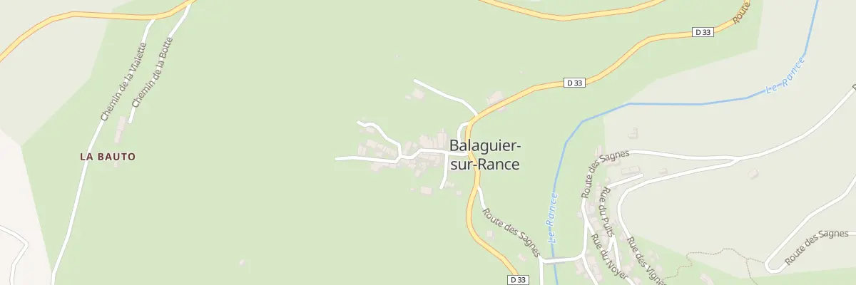 Plan du 5004 Balaguier sur Rance à Balaguier-sur-Rance