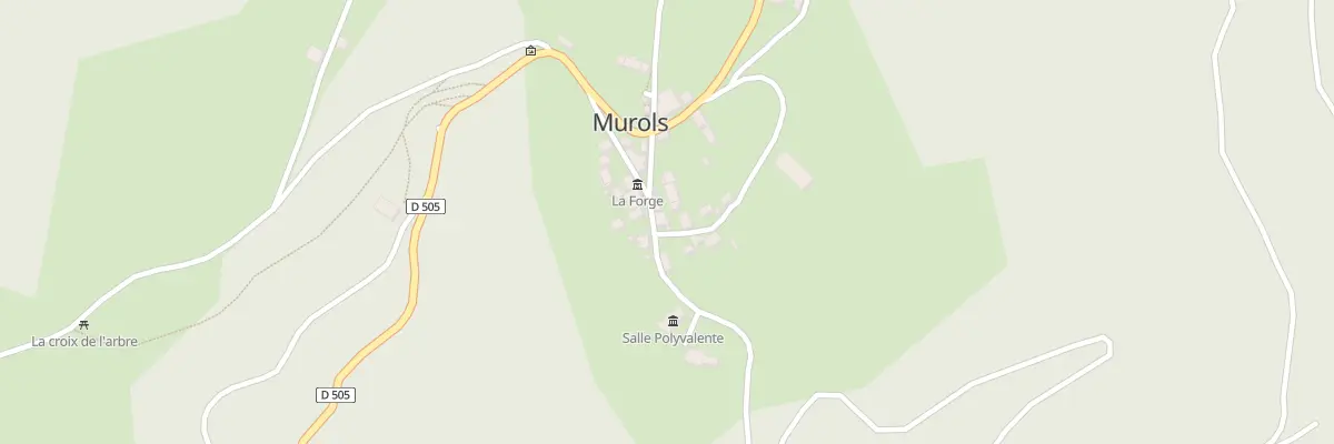 Plan du 5009 Murols à Murols