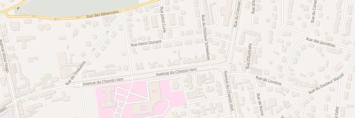 Plan du 37 Av du Chemin Vert à Montdidier