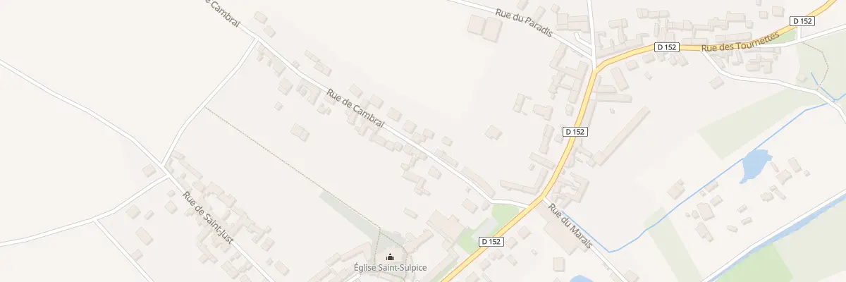 Plan du 8 Rue de Cambrai à Montiers