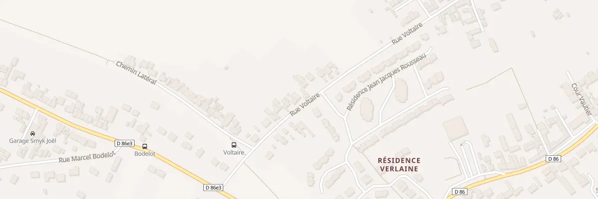 Plan du 58 Rue Voltaire à Haillicourt