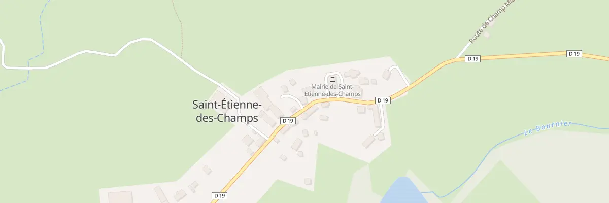 Plan du 5003 Le Bourg à Saint-Étienne-des-Champs
