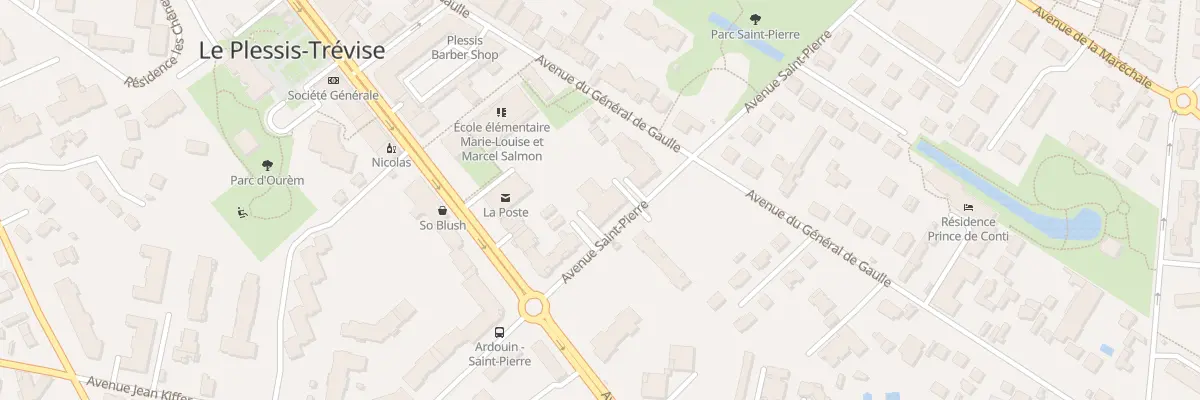 Plan du 17 Av Saint-pierre au Plessis-Trévise