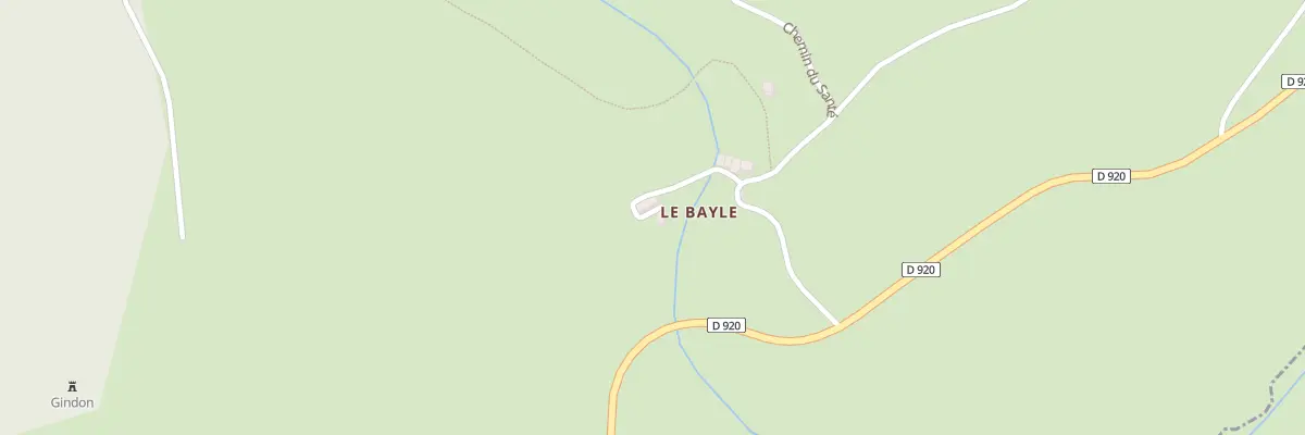 Plan du 5244 Le Bayle à Lacabarède
