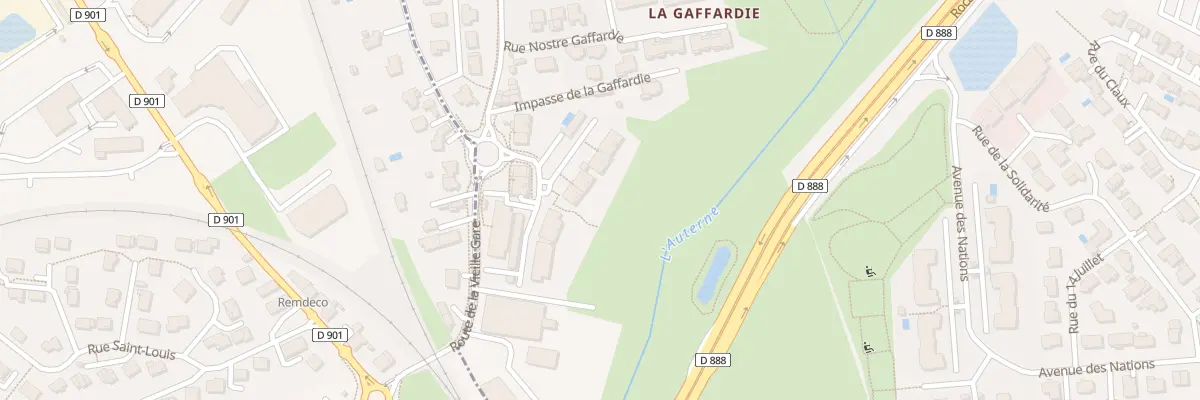 Plan du 9006 Rue de la Vieille Gare à Onet-le-Château